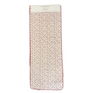 Cupcakes & Cashmere Quilted Hearts Confetti Plaid Reversible Table Runner 16x90